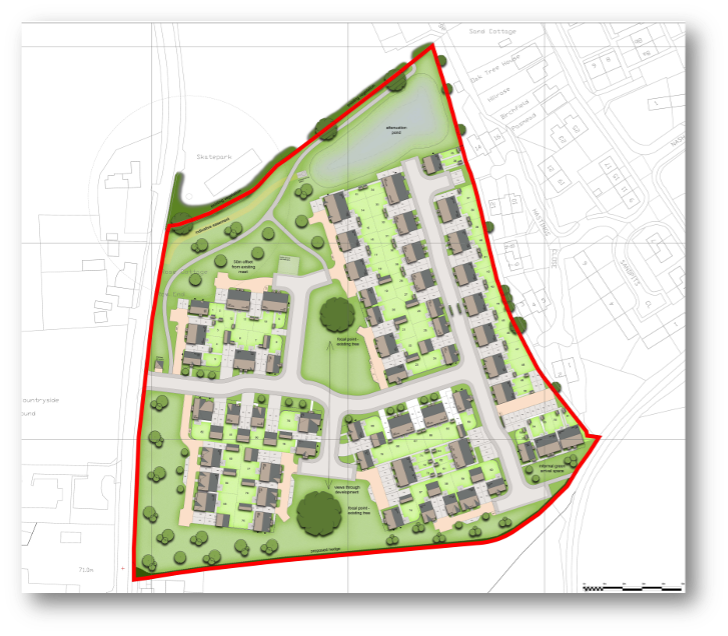 Land south of Playing Fields, Martley, Martley